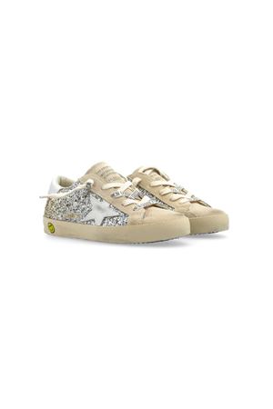 sneakers in pelle beige GOLDEN GOOSE KIDS | GJF00101F00675855636